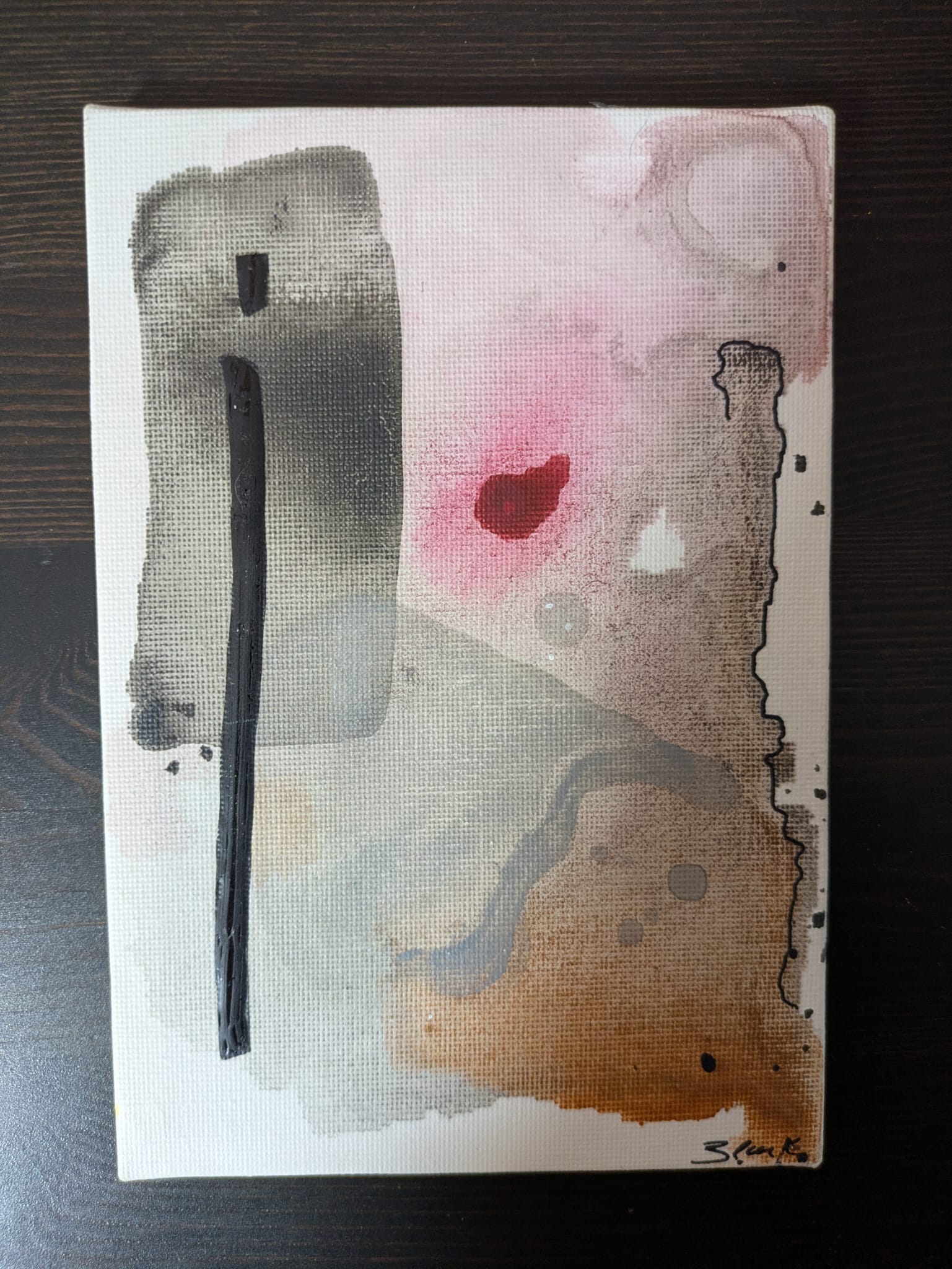 Red Spot Serie - Grey II Detail 2