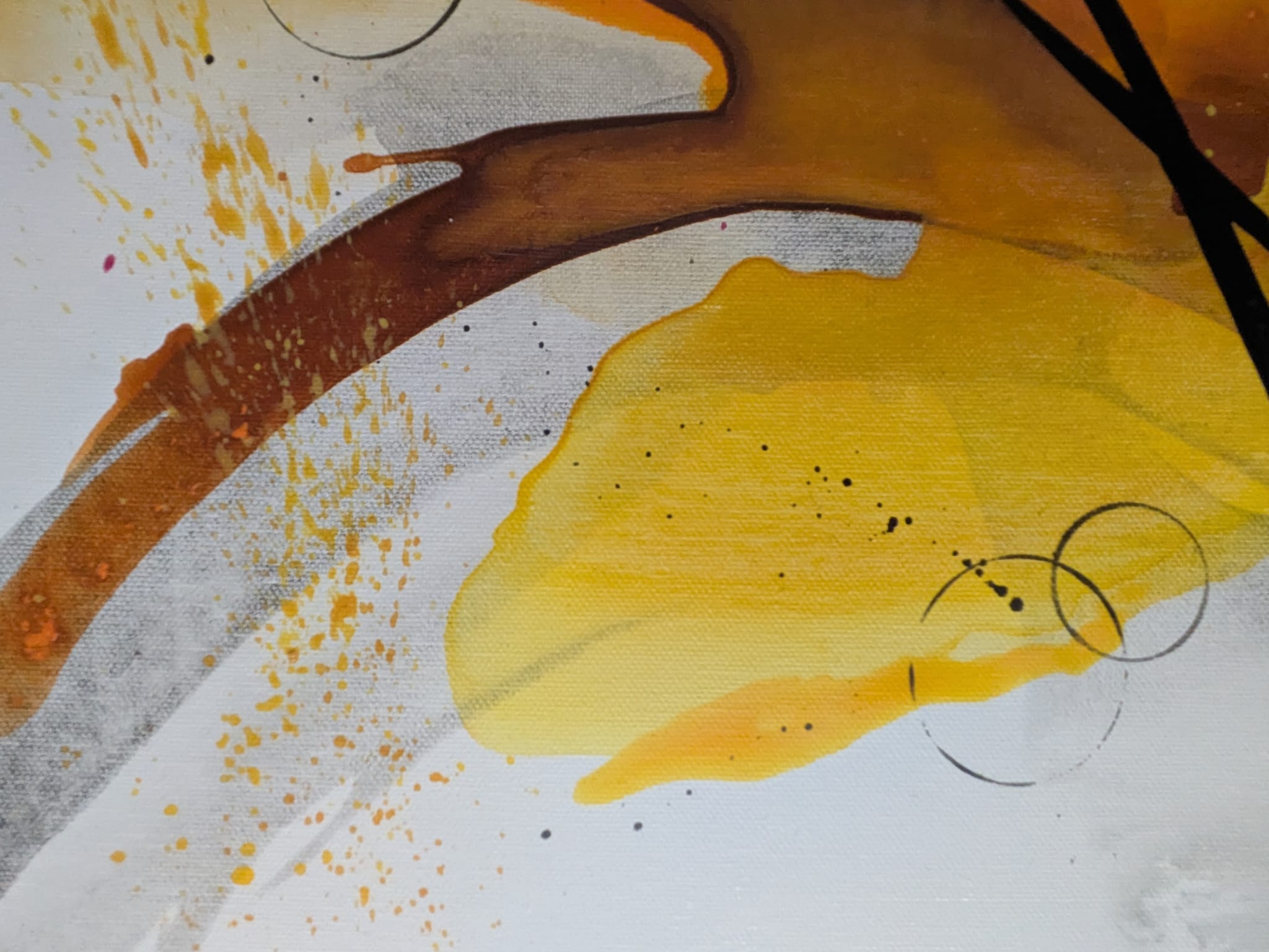 Red Spot Serie - Yellow I Detail 3