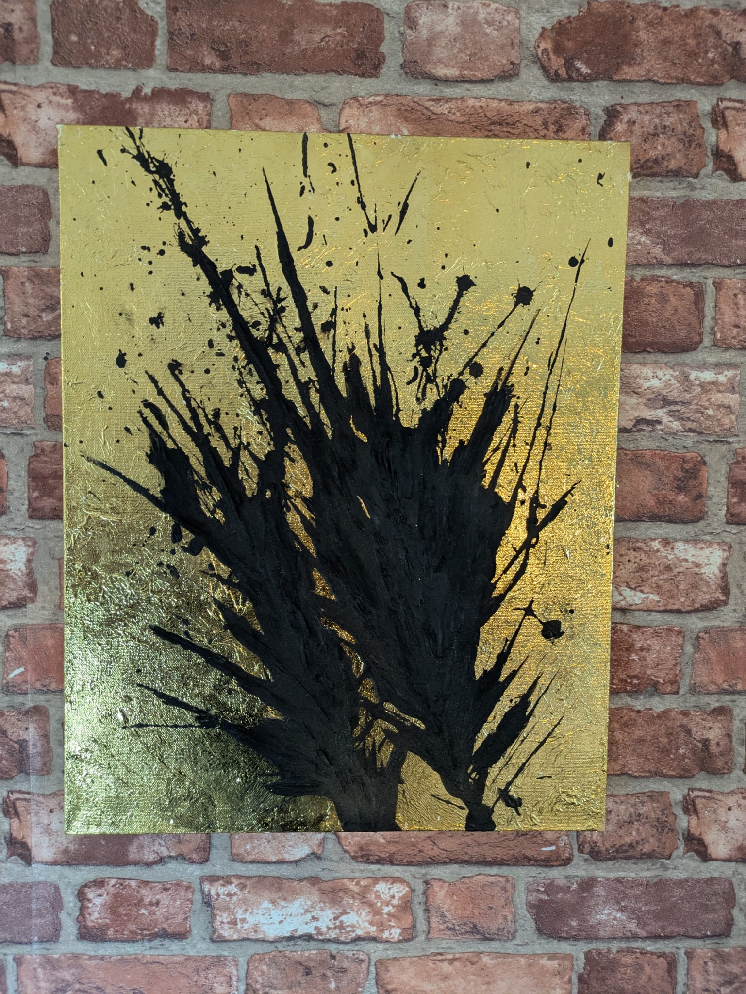 Gold eruption