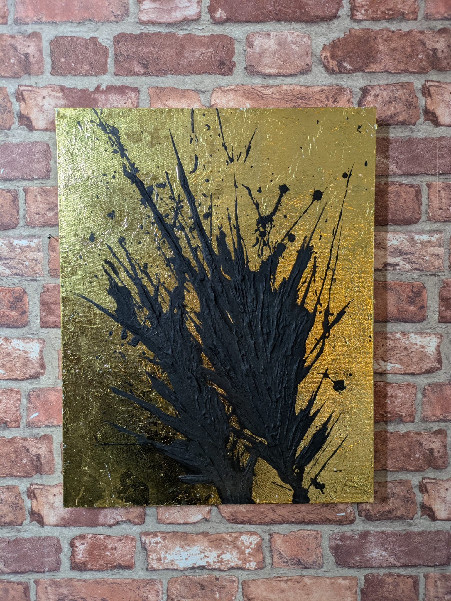 Gold eruption